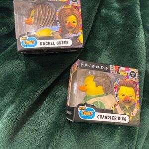 Friends Chandler Bing Rubber Duck - Yellow and Brown